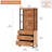 Aadam  Modern 72" Tall Bookcase With 3 Drawers And Open Book Shelfs, Library Book Shelf With Storage Cabinet, Wood Freestanding Bookshelf For Home Office, Living Room,-2021504131-2021504128