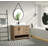Venice 42'' Single Bathroom Vanity with White Quartz Top