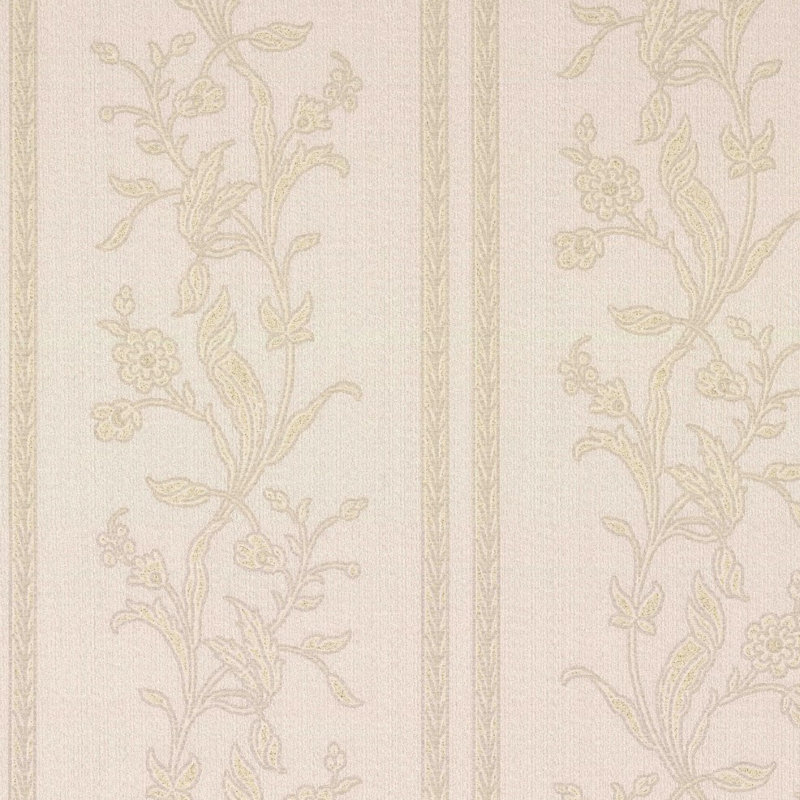 Milano Stripe 10m x 52cm Wallpaper Roll, Light Beige