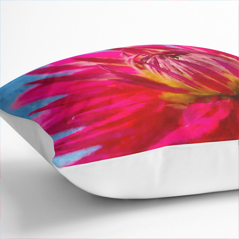 Square Cushion, 40cm H x 40cm W x 15cm D, White