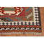 Tapis réversible kilim en laine à teinture végétale 4 x 6