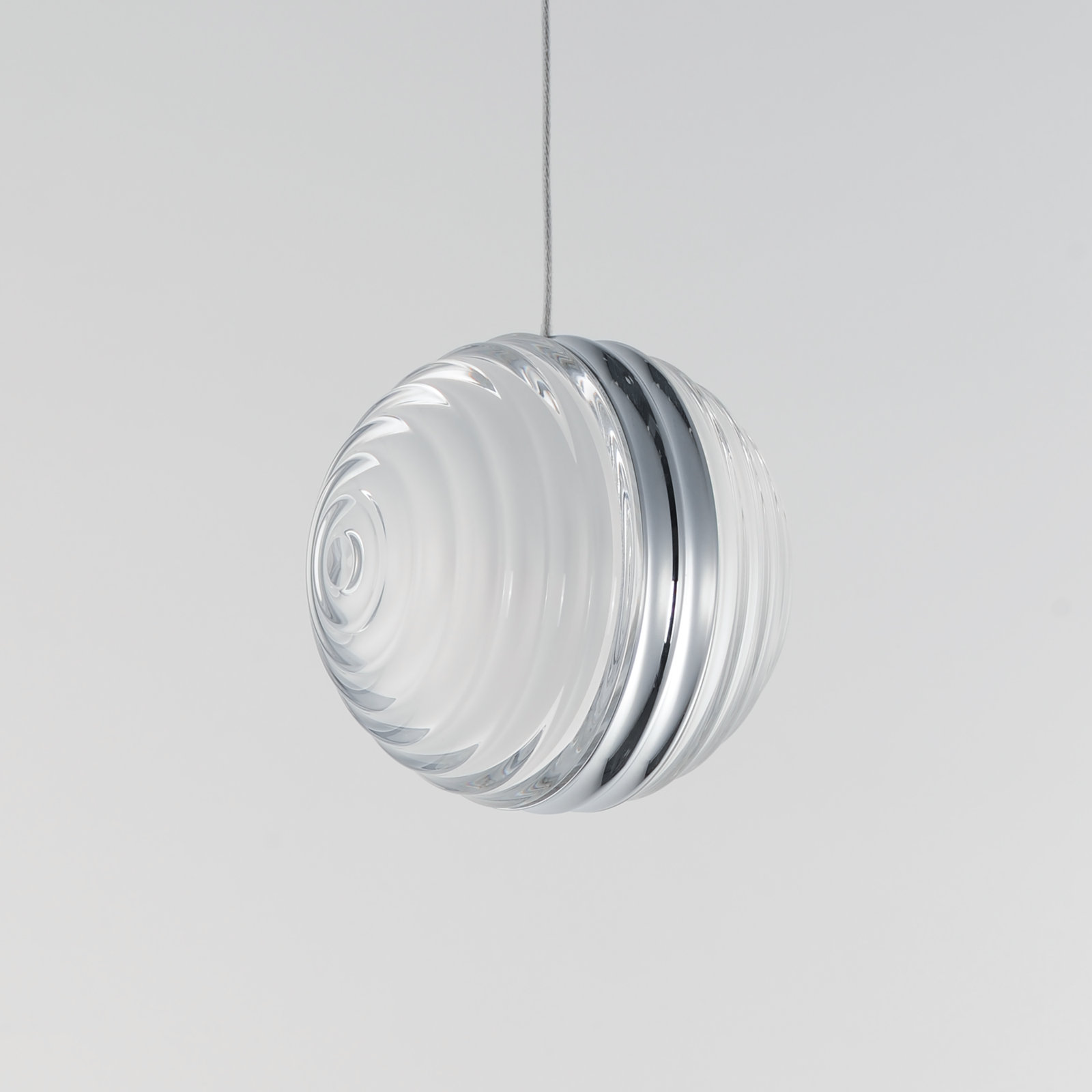 Aliese Single Light Acrylic Dimmable LED Pendant