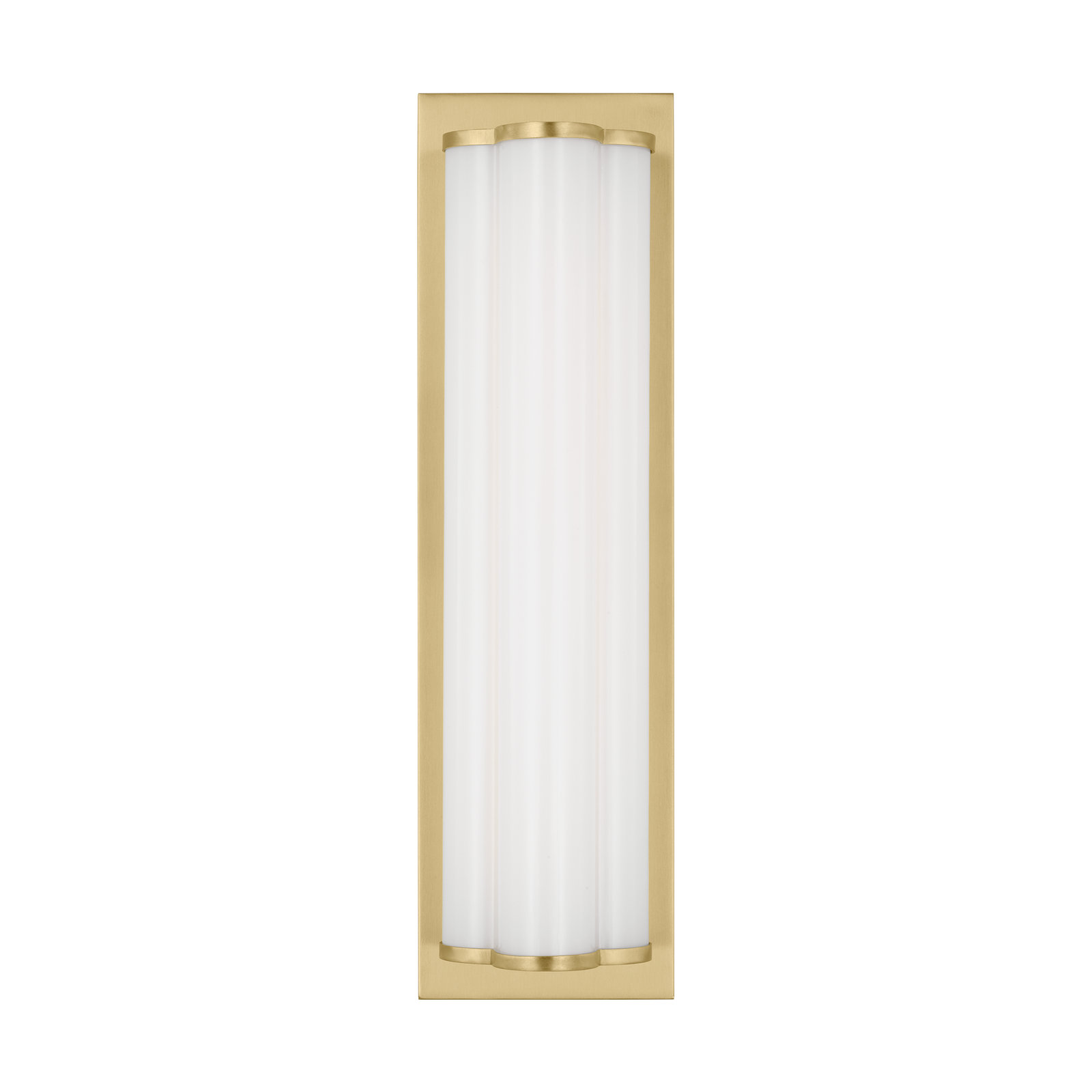 Freya Single Ribbed Dimmable LED Vanity Light