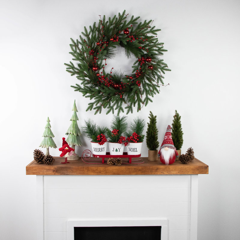 Faux 32'' Wreath