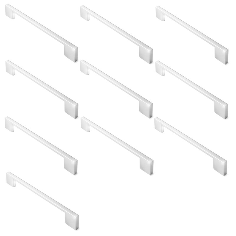 6.31" Center Cabinet Handle Pull Multipack, Polished Chrome
