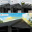 10 pi. L 20 pi. Auvent de garage portatif en acier galvanisé D Carport-115242182-115242183