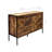 Industrial Style 6 Drawer Double Dresser