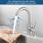 HGN Single Hole Bathroom Faucet,1 Handle Bathroom Sink Faucets with Pop-up Drain-108225300