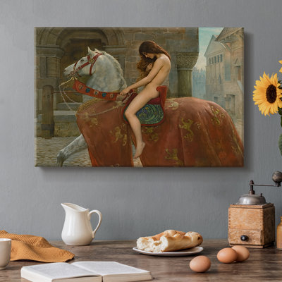 Lady Godiva-John Collier-Gallery, toile tendue-1898