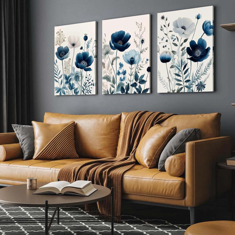3 Piece Wrapped Canvas Wall Art