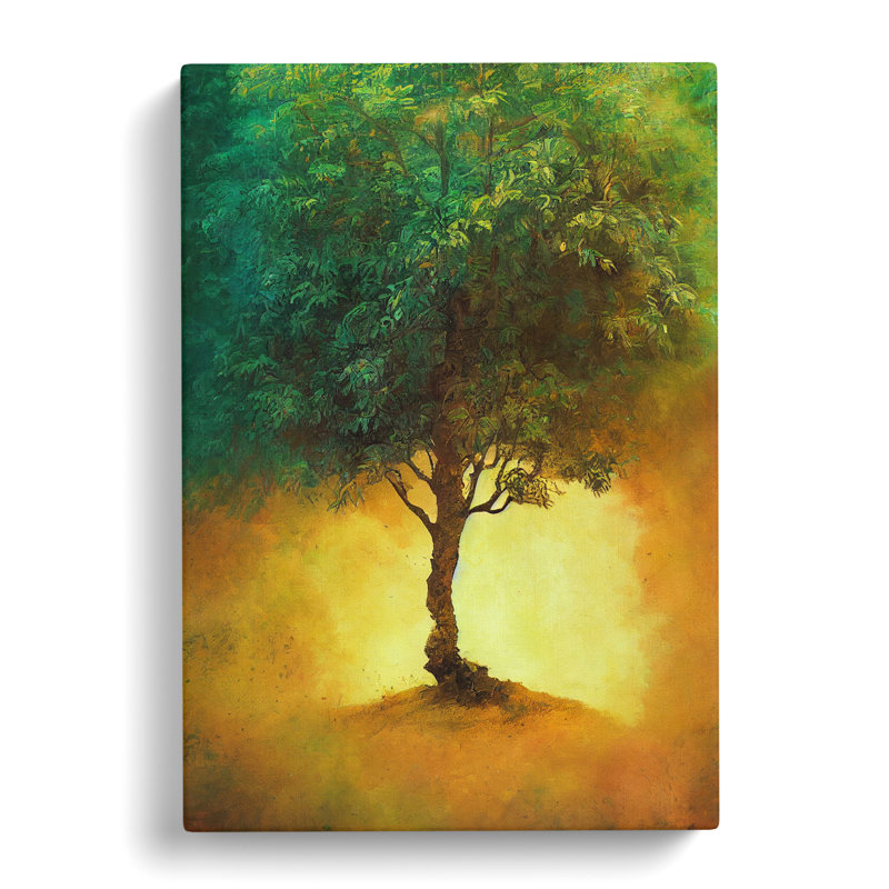 CAN-V0523-2671X Vintage Tree Vol.2 - Wrapped Canvas Print, 50cm H x 35cm W x 3cm D