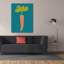  «Veggie Party 4» par Chariklia Zarris, art mural sur toile, 40 po x 54 po