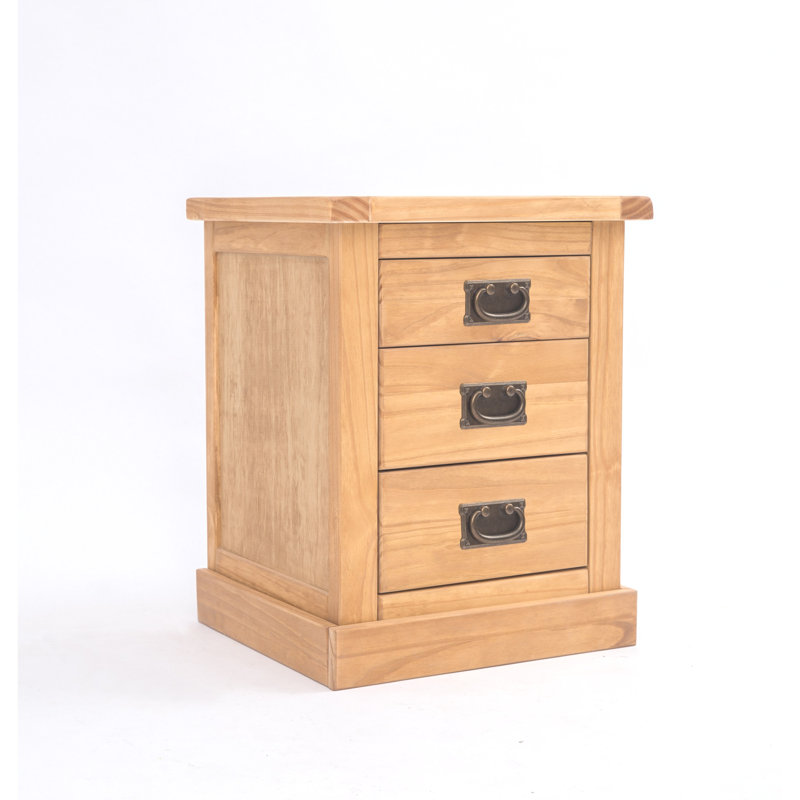 Archie 45 cm W Bedside Table