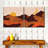 " Boho Sunset Landscape I Multi Piece Canvas Print " 2 - Pieces-93058014