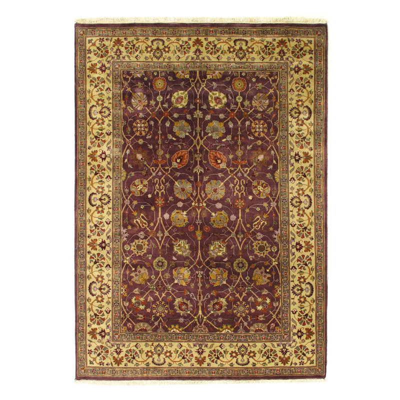 Oriental Area Rug in Pink