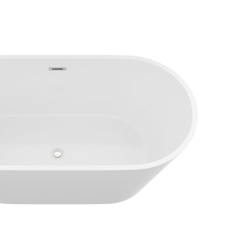 Conception luxueuse en acrylique avec matériau de trempage pour salles de bain modernes