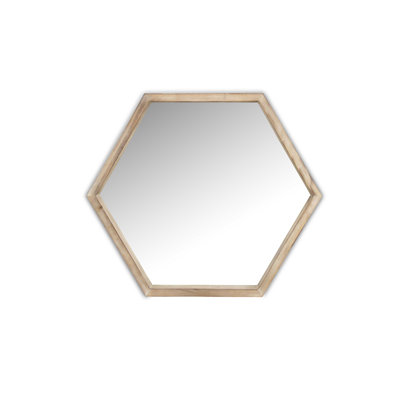 Bascomb 21" Brown Unframed Accent Mirror