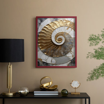 «Plaster Dreams III», reproduction encadrée - bois massif