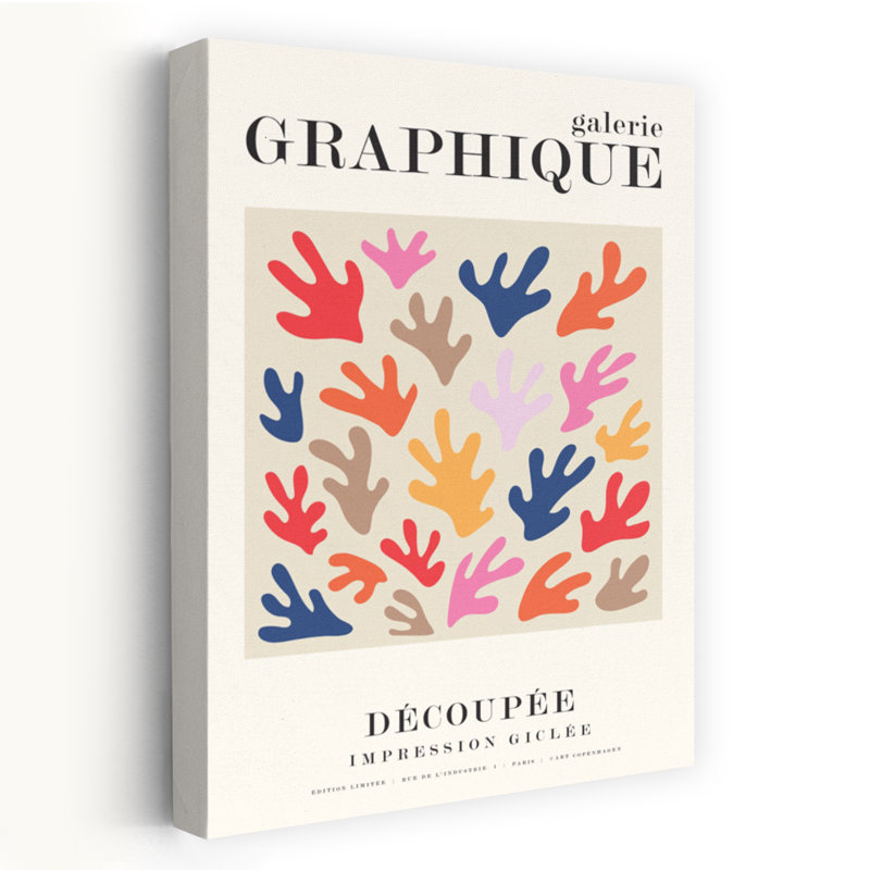 Graphique 12, art contemporain abstrait, H 24 po x l 16 po