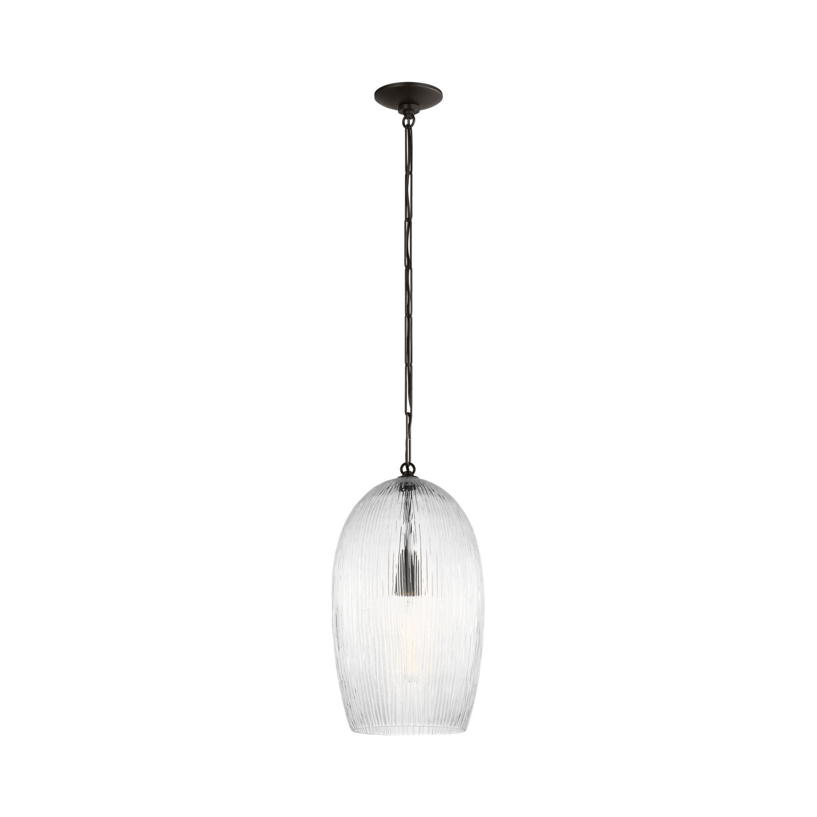 Serafina 11 Pendant, Aged Iron