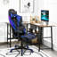 Chaise d'ordinateur de bureau Gymax-69966252