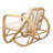 Aimara Rattan Upholstered Accent Armchair