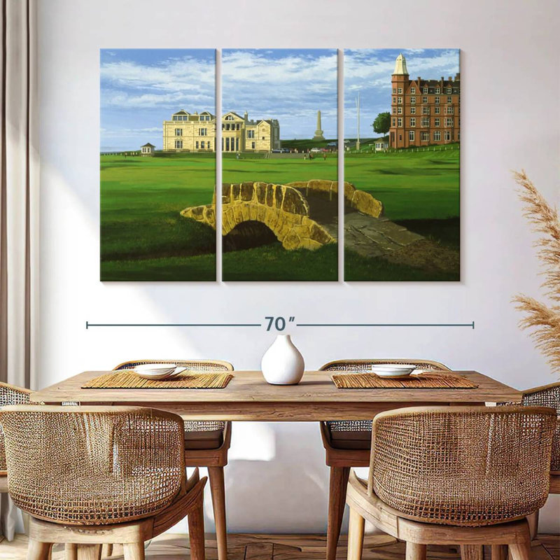 Rorry Golf Course V, 42" H x 65" W
