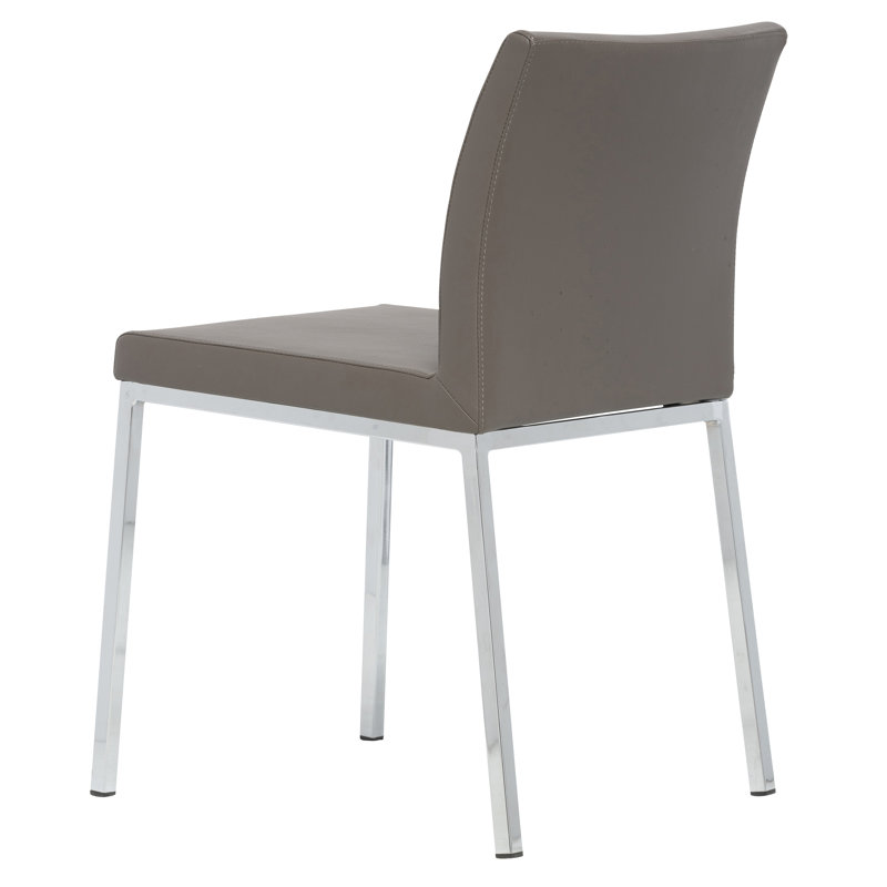 Kunze Jersey Upholstered Dining Chair, Charcoal