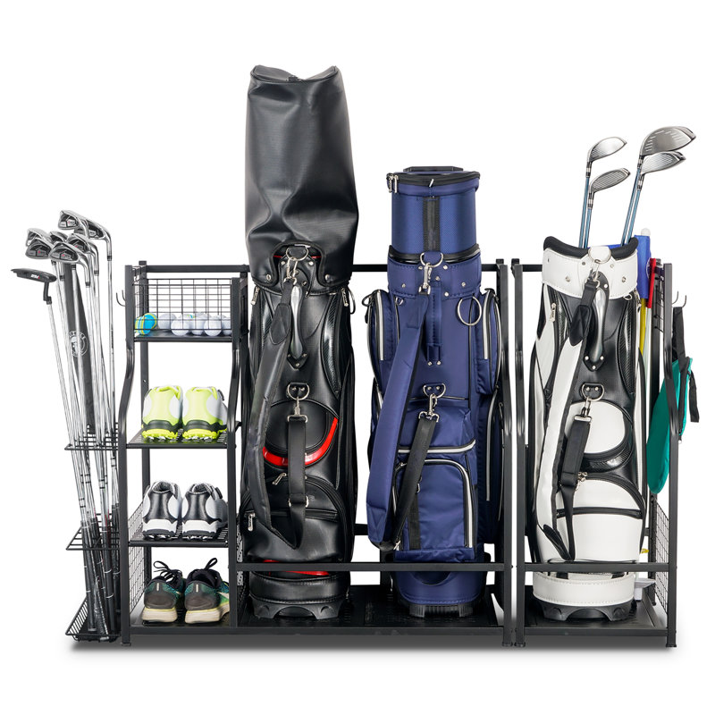Folandopolis Adjustable Multi-Use Sports Rack