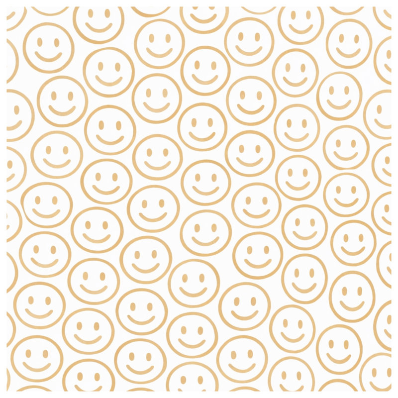Rideaux de fenêtre Smiley Face, 50" x 80" - 1 Panel, Sheer