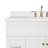 Hamlet 43 " W Freestanding Standard Free Standing 1 Single Vanity Bathroom Vanity With White Quartz Top-60199467