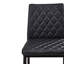 Upholstered Counter Stool with Metal Frame