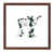 Brown Floater Framed