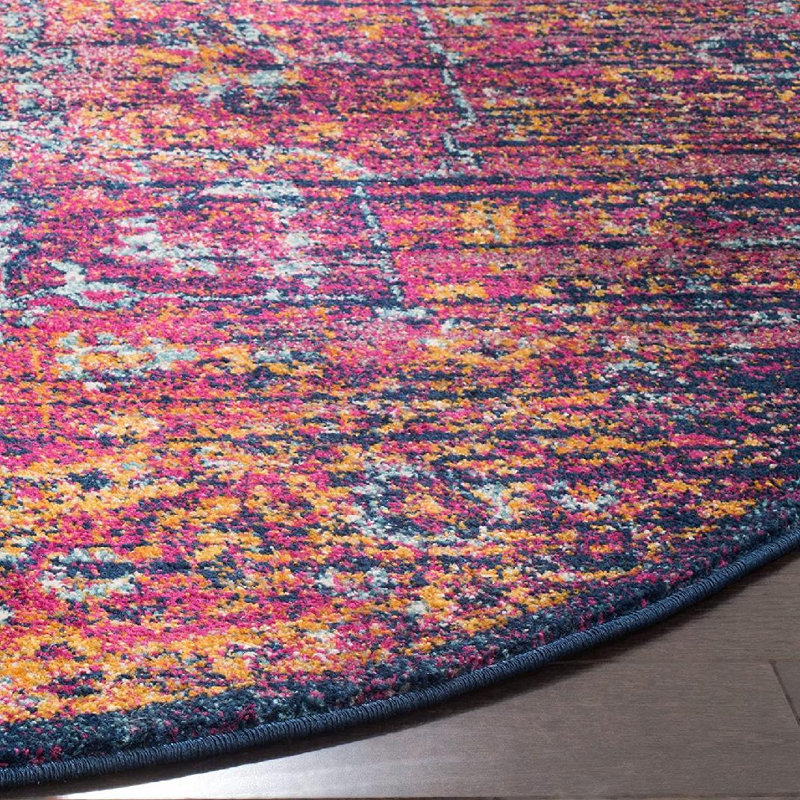 Allard Performance Oriental Rug, Round 6'7"