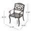 CHAISE AUSTIN (ensemble de 2)