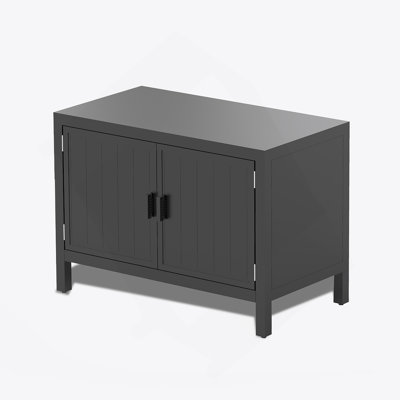 Outdoor Kitchen Island With Storage, Aluminum, Protective Cover