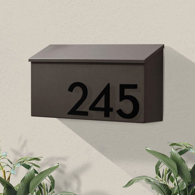 Steel Wall-Mounted Mailbox