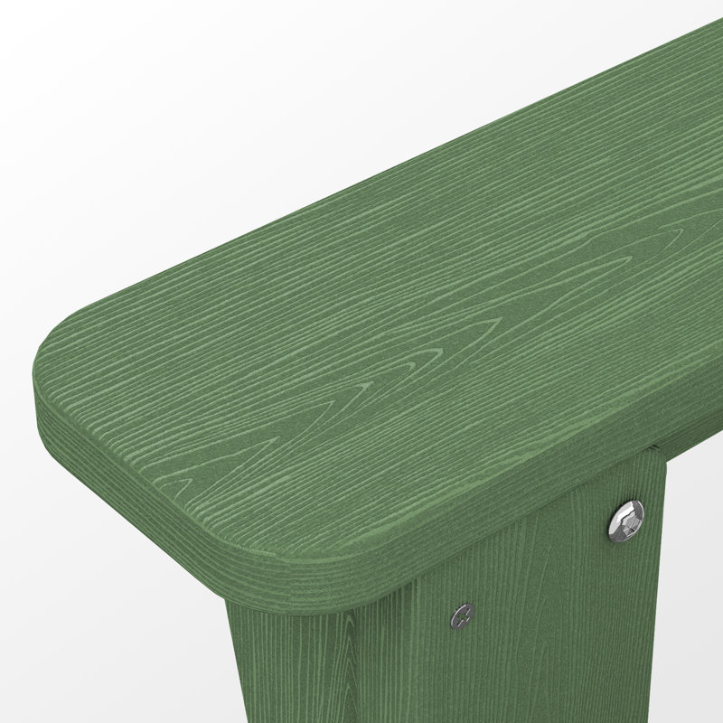 Chaise Adirondack pliable en PEHD Clitheroe, Vert avocat
