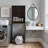 63'' H Freestanding Over The Toilet Storage-731866466