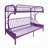 ACME Eclipse Futon Audeliz (Twin/Full), Purple-780040281-780040294