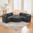 115"W 4-Piece Upholstered Sectional-1592028619