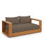 Causeuse d'extérieur en bois d'acacia Tahoe