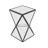 Ginna Glass Top End Table