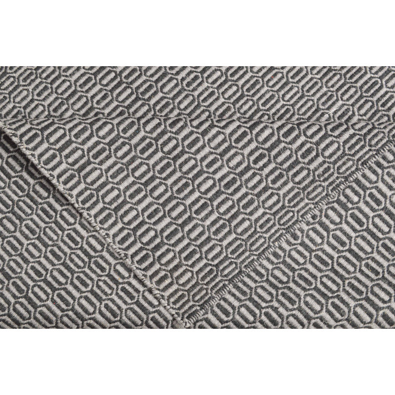 Serena Hand Woven Grey Indoor Rug, Rectangle 120 x 180cm