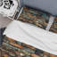 Urban Rustic Brick Resonance I Duvet Cover-1139180931