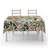 Premium Tablecloth (55 x 87 inches), 50% Cotton / 50% Polyester, Machine Washable & Ironable | Durable, Tumble Dryer Safe, Elegant Design for Dining Room & Special Occasions, Versatile & Easy Care