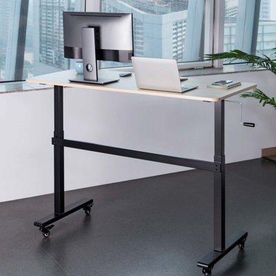Tranzendesk Adjustable Metal Base Standing Desk
