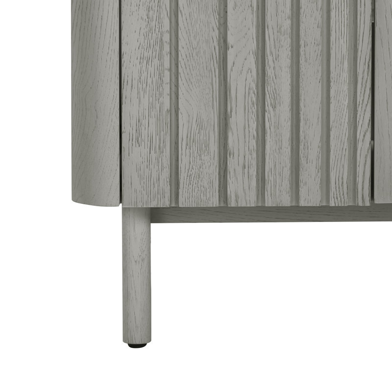 Blakely 60'' W Double Bathroom Vanity Base, Gray