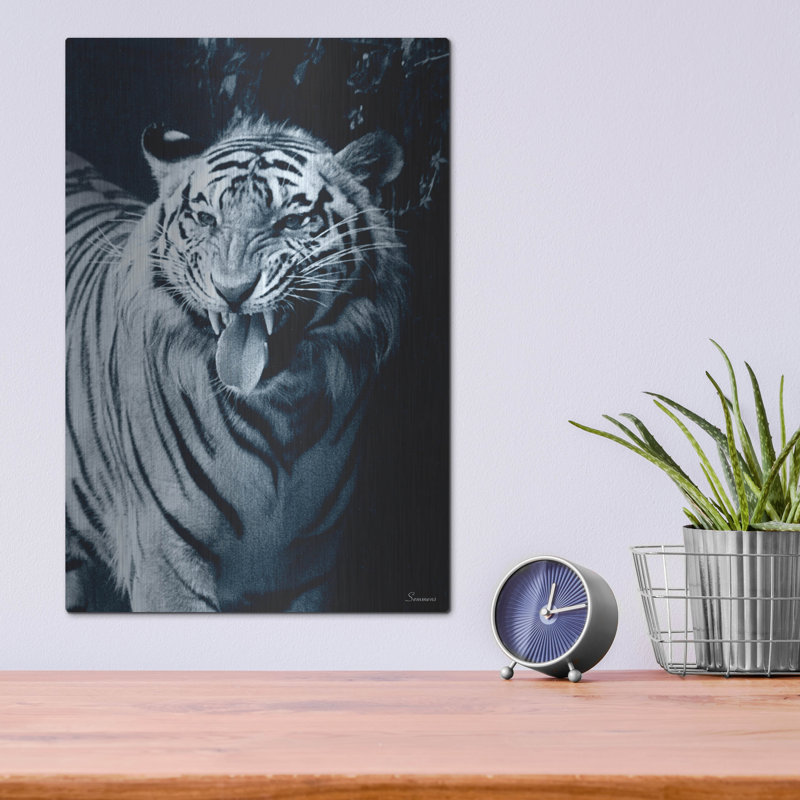 «White Tiger 2» par Gordon Semmens, H 16 po x l 12 po