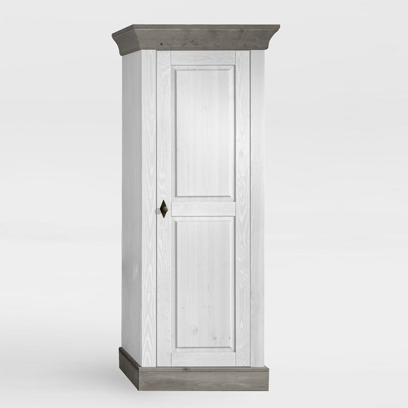 Kelly 65.3cm Sideboard, Stained and varnished white/Grey